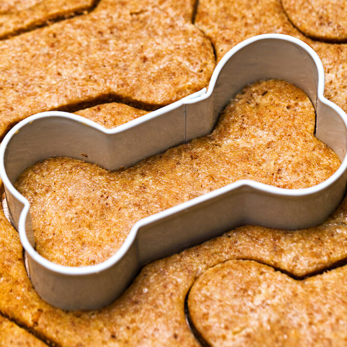 Pumpkin Peanut Butter Dog Biscuits