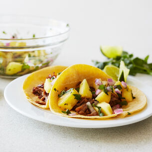 Instant Pot Pineapple and Chipotle Pork Tacos