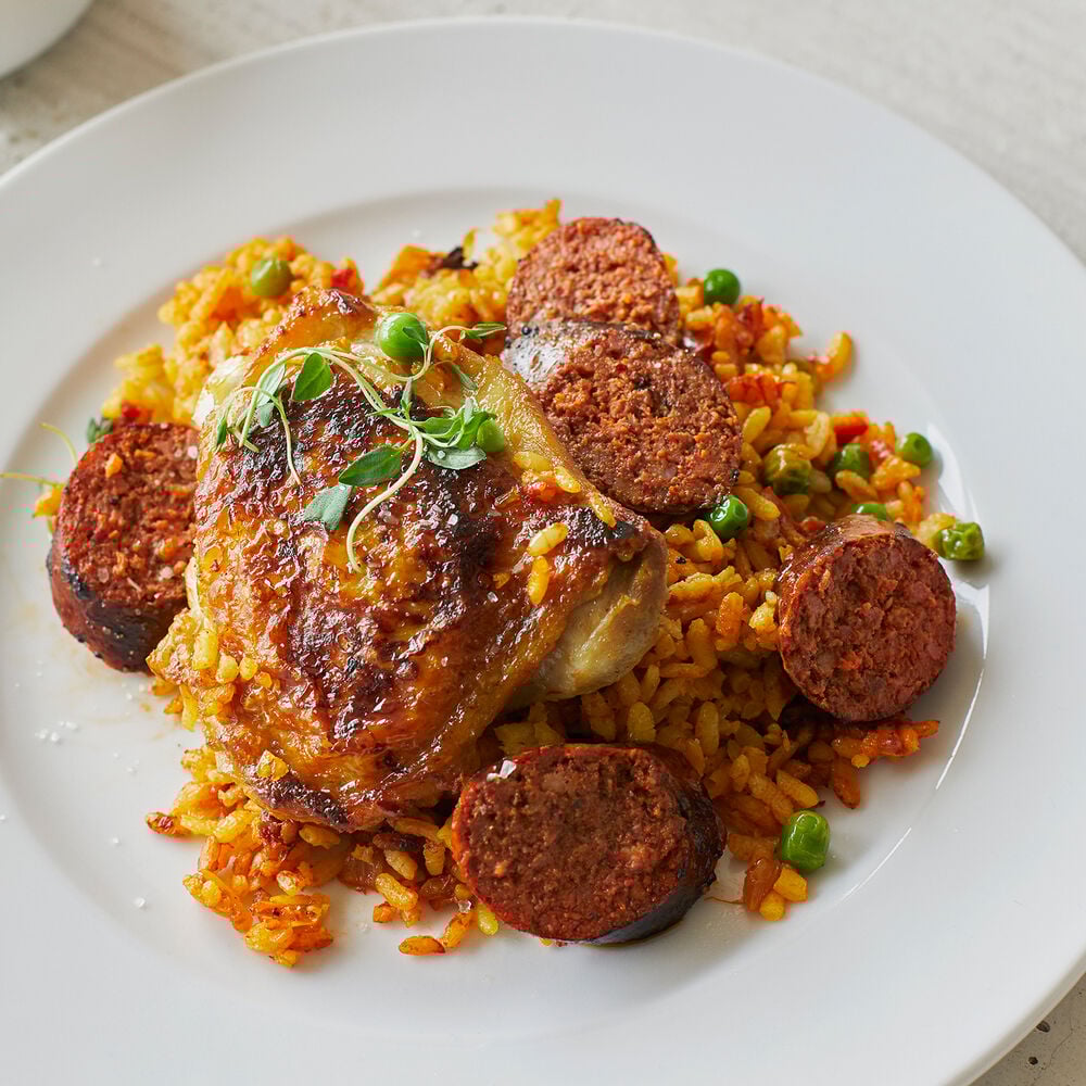 Classic Chicken and Chorizo Paella Recipe | Sur La Table