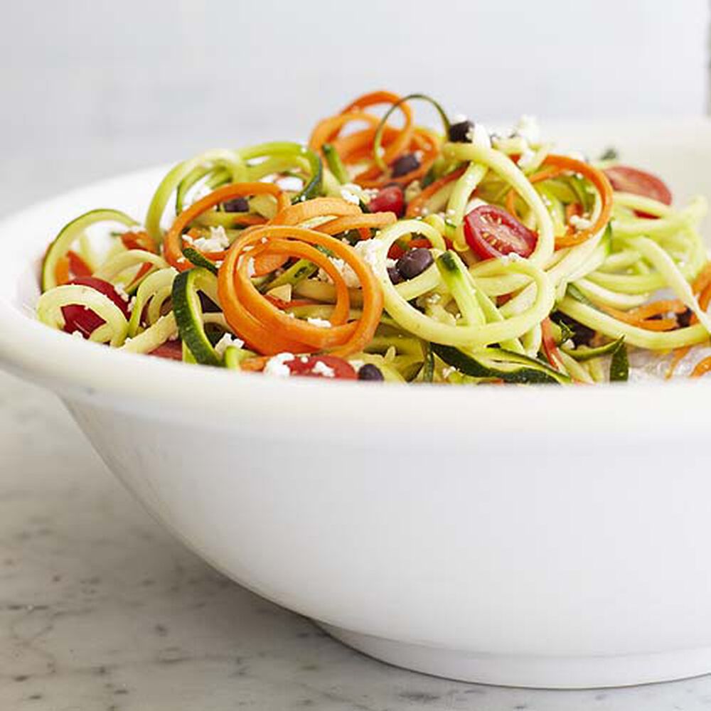 Southwestern Zoodle Salad With Chipotle Lime Dressing Recipe
