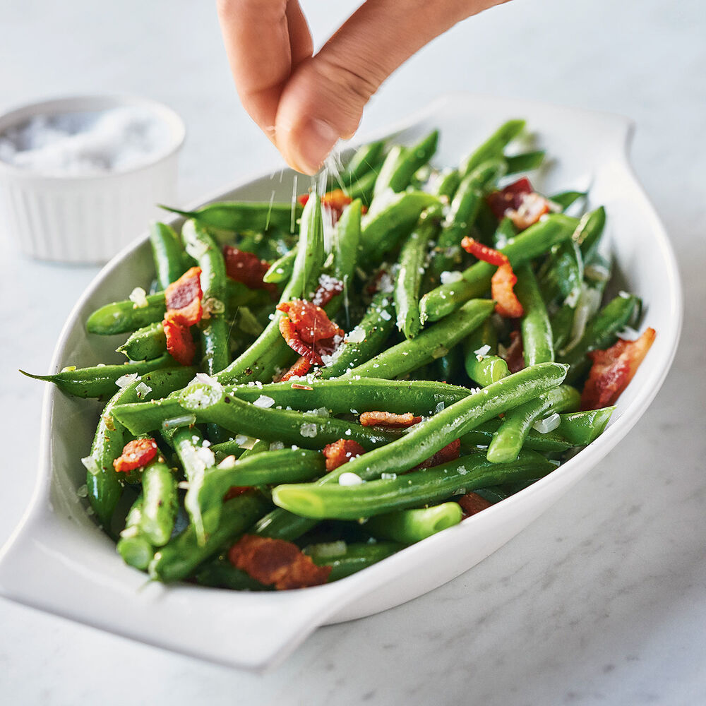 Green Beans with Bacon and Shallots Sur La Table