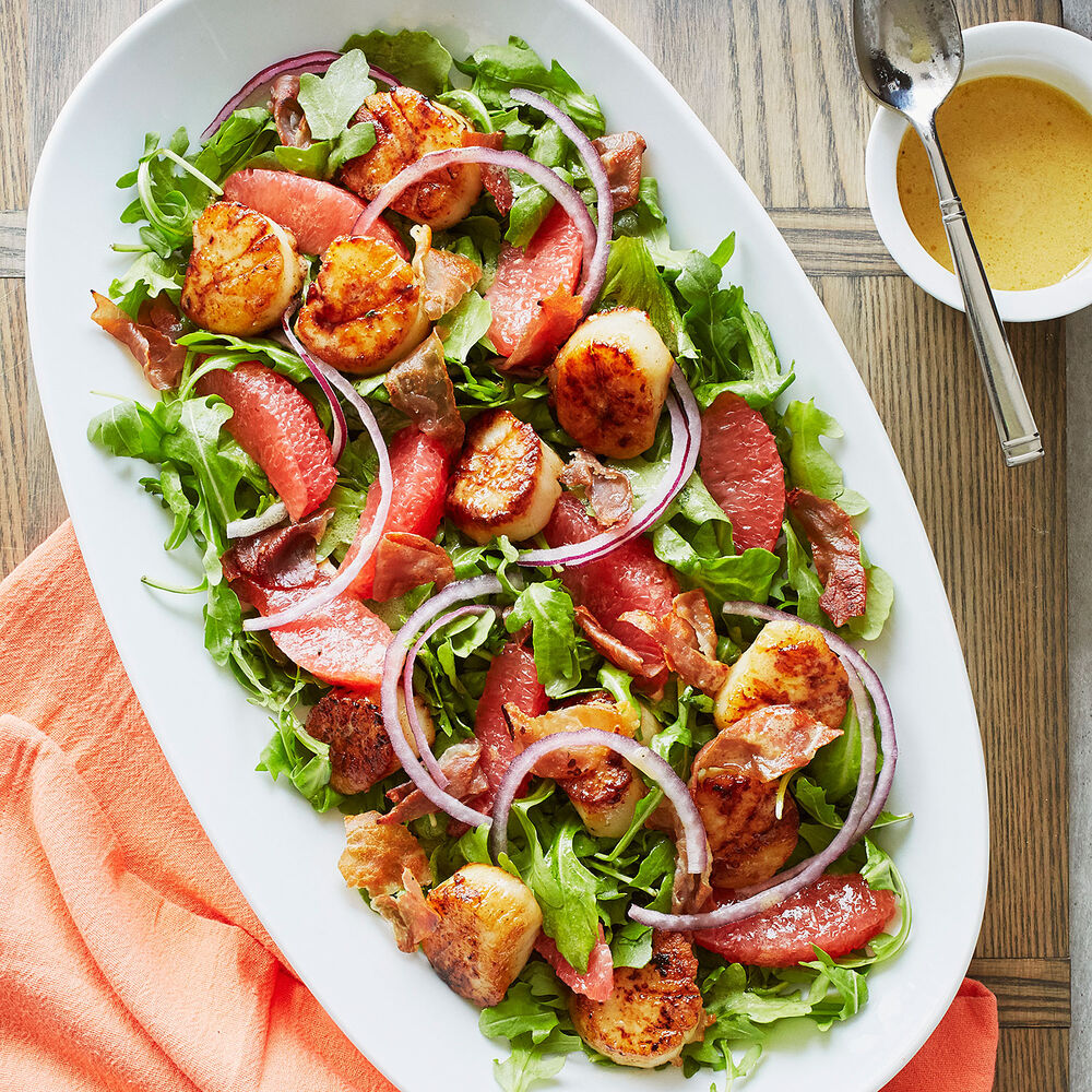 Seared Scallops with Grapefruit and Crispy Prosciutto Recipe Sur La Table