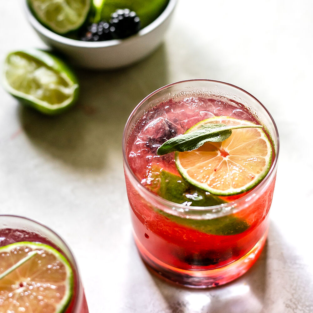 Blackberry Tequila Sage Smash Recipe Sur La Table