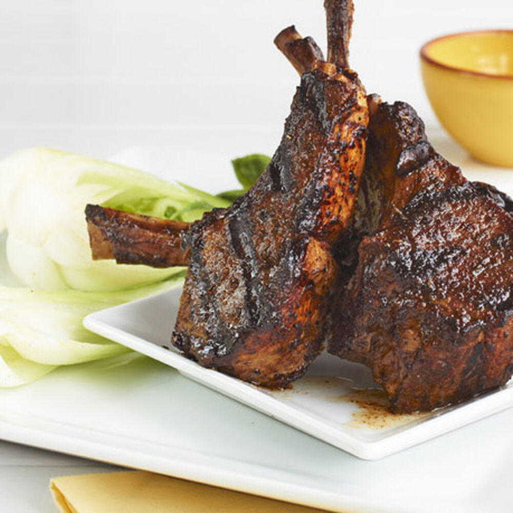 Grilled Rosemary and Dijon Lamb Chops Sur La Table