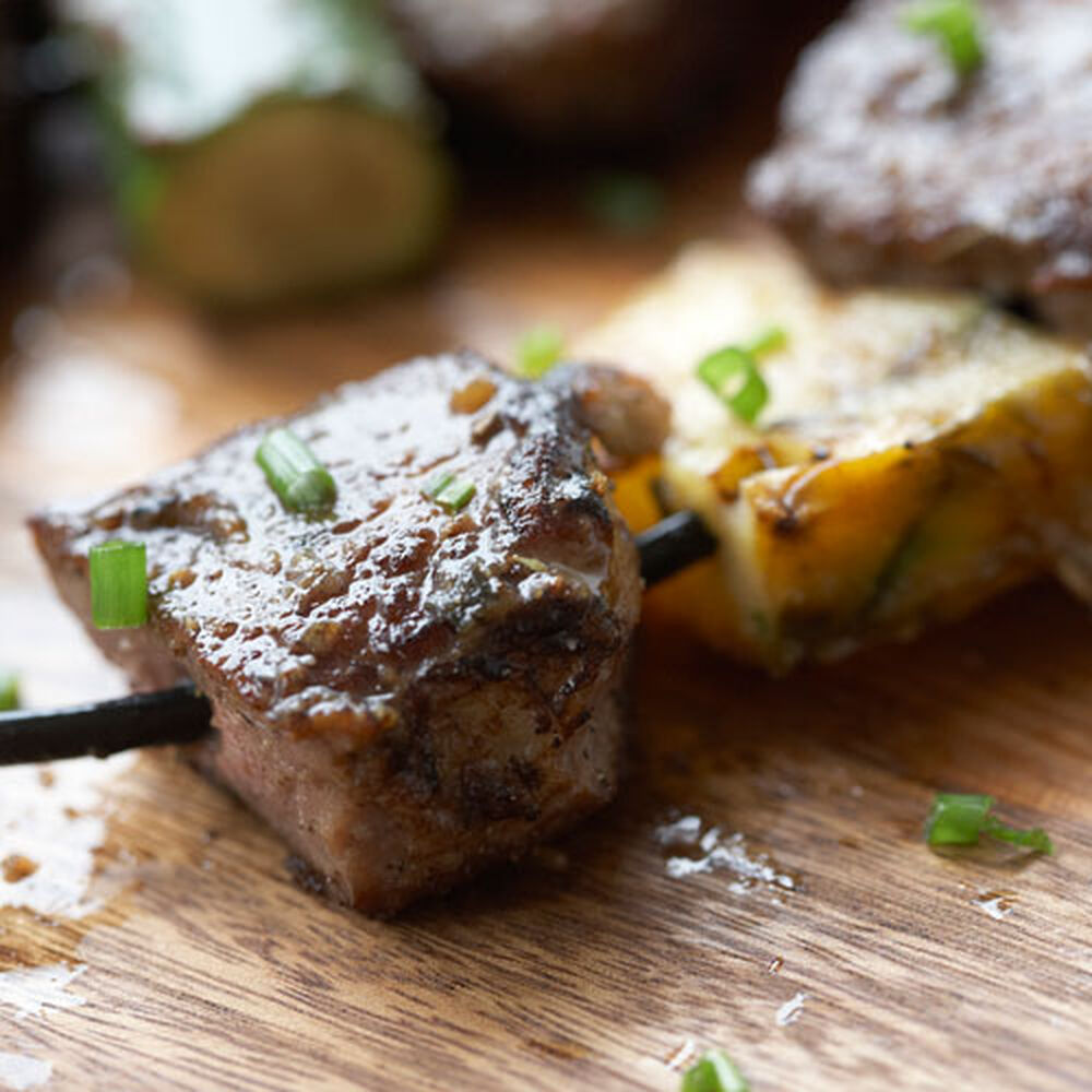 Ground Lamb Kebabs with Ginger and Mint Yogurt Sauce Recipe Sur La Table