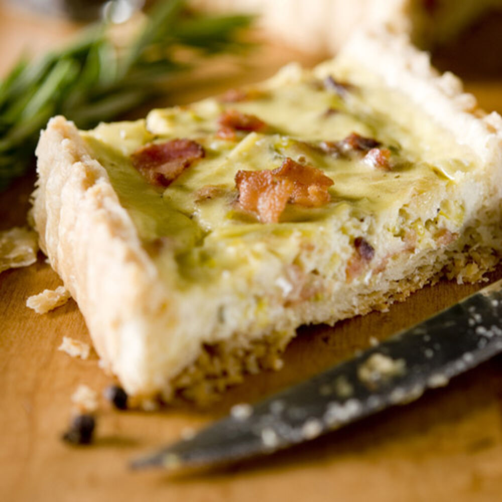 Leek, Parmesan and Ham Quiche Recipe Sur La Table