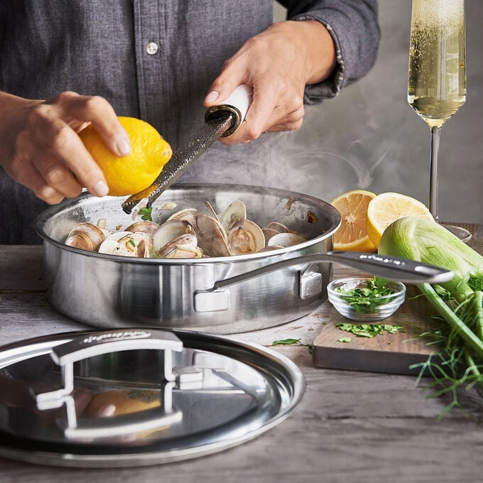 Winter Clams with Citrus and Fennel
