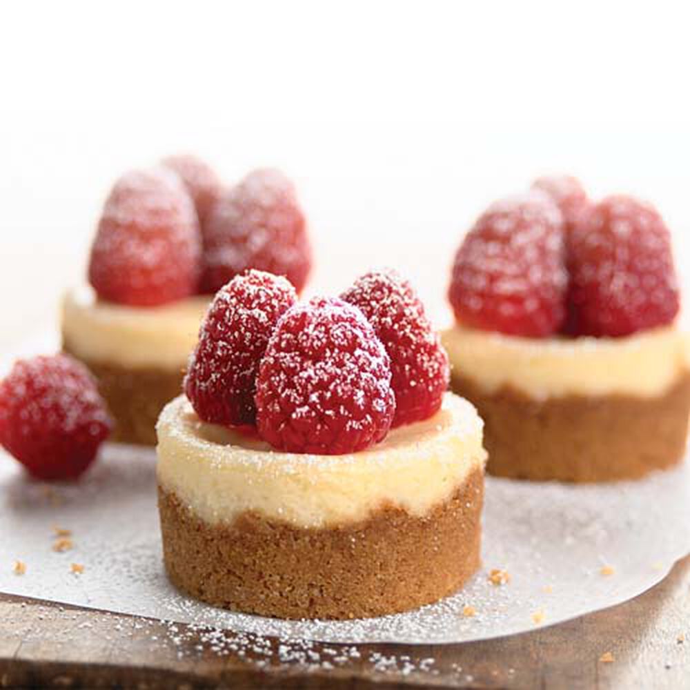 Mini Cheesecakes Recipe Sur La Table There's a special ingredient in this mini cheesecakes recipe that creates the best flavor. mini cheesecakes recipe sur la table