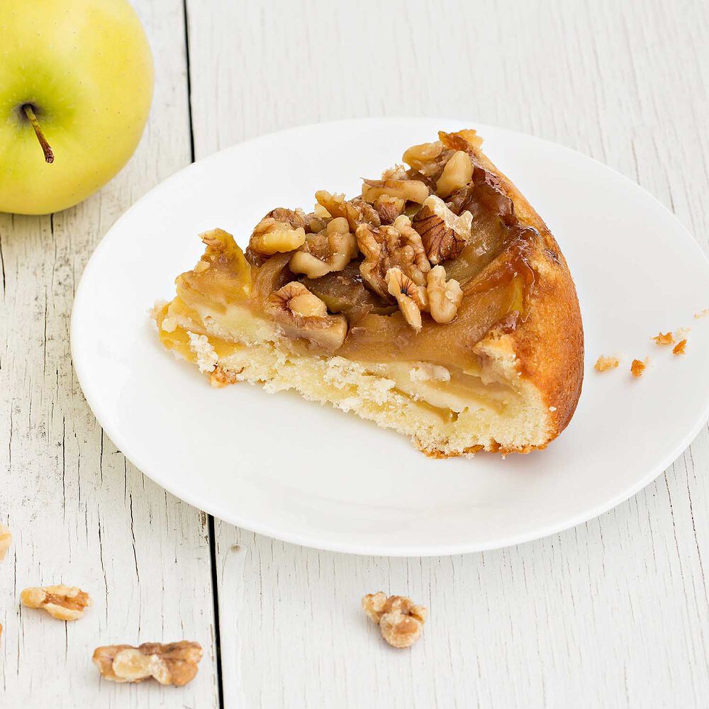 Caramel Apple UpsideDown Cake Recipe Sur La Table