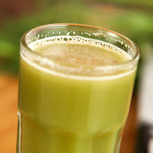 Cucumber, Celery, Fennel and Bean Sprout Juice