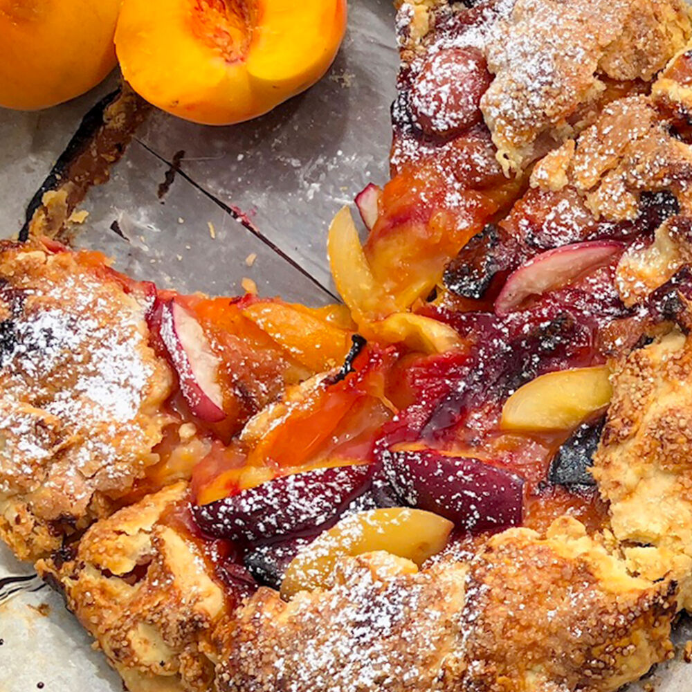 Bruised Stone Fruit Galette Recipe Sur La Table