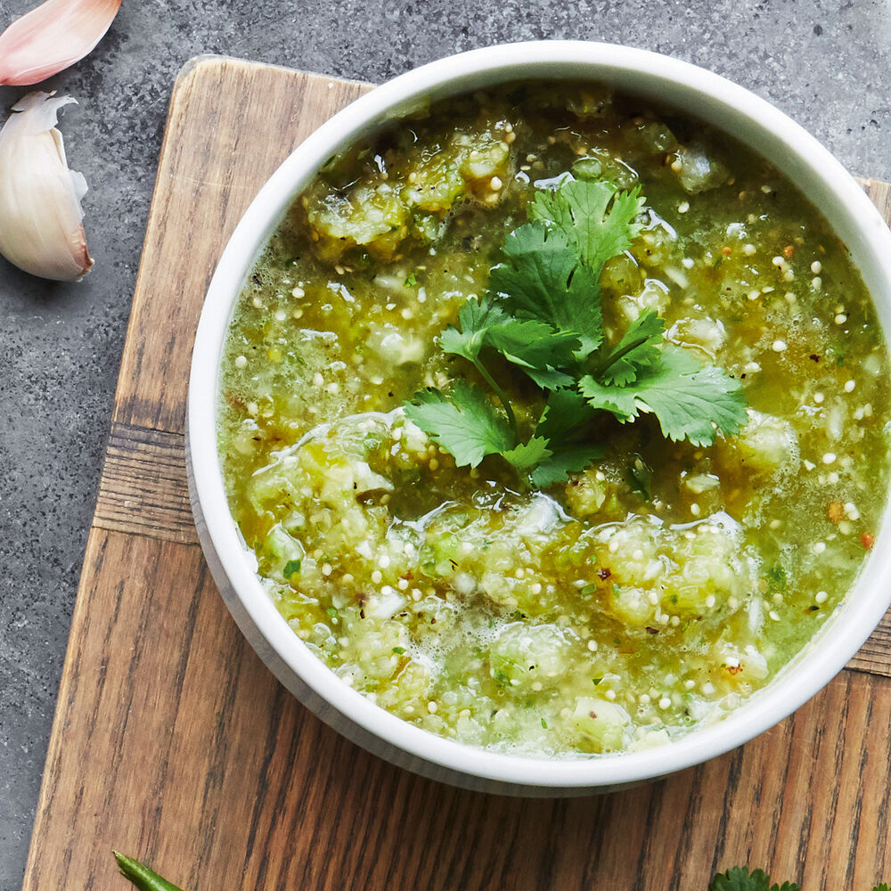 Tomatillo Salsa Verde Recipe Sur La Table