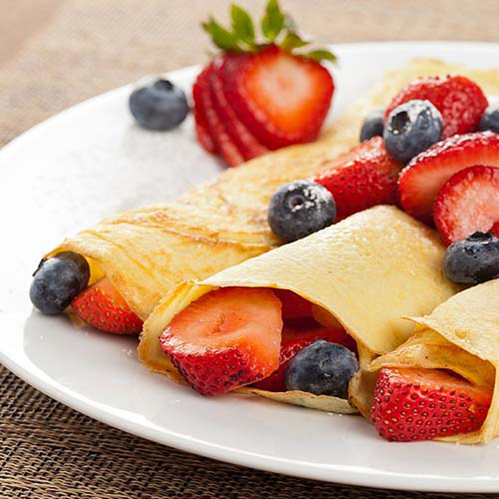 Mixed Summer Berry and RicottaFilled Crepes Recipe Sur La Table