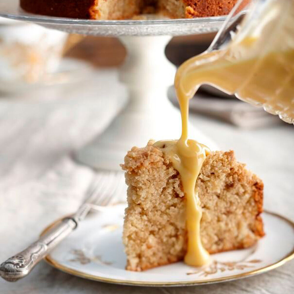 Almond Cake with Apricot Brandy Sauce Recipe Sur La Table