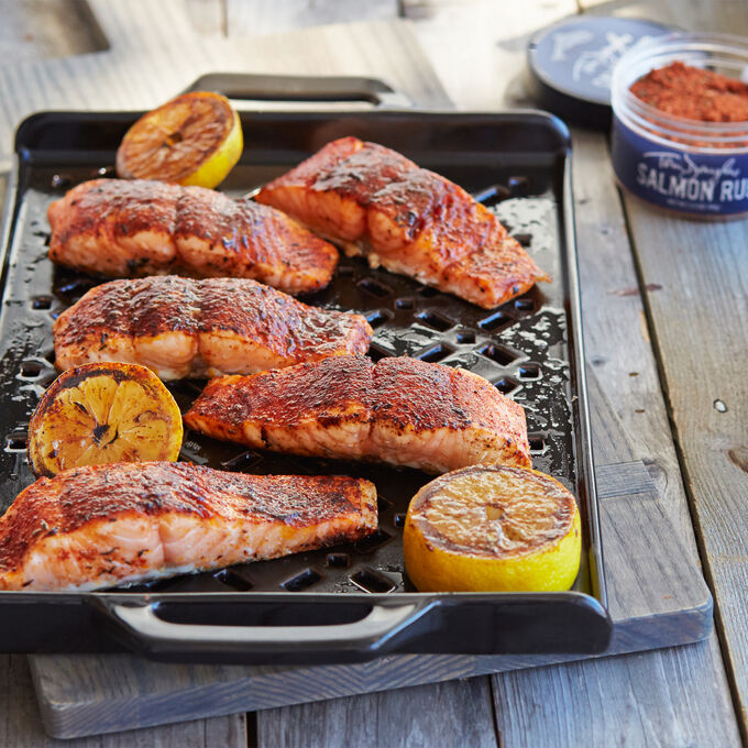Grilled Rub with Love Salmon Recipe Sur La Table