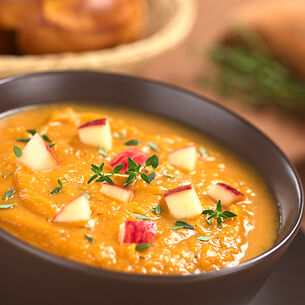 Sweet Potato, Apple and Ginger Soup