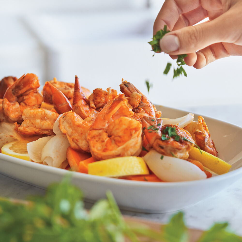 Cajun Style Steamed Shrimp Recipe | Sur La Table