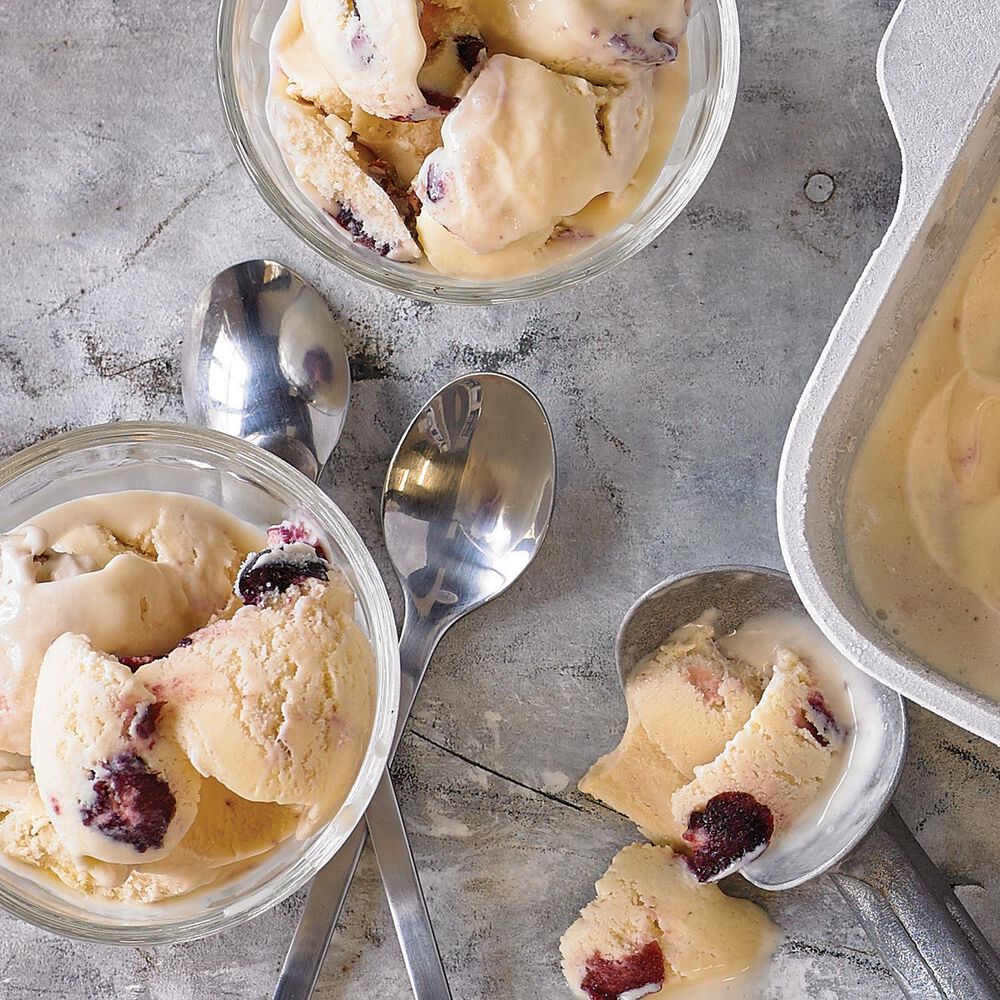 Smoked Bourbon Cherry Ice Cream Recipe Sur La Table