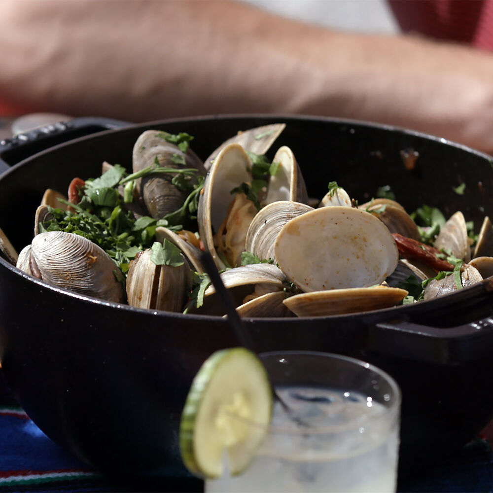 Steamed Clams with Fennel and Chorizo Recipe Sur La Table