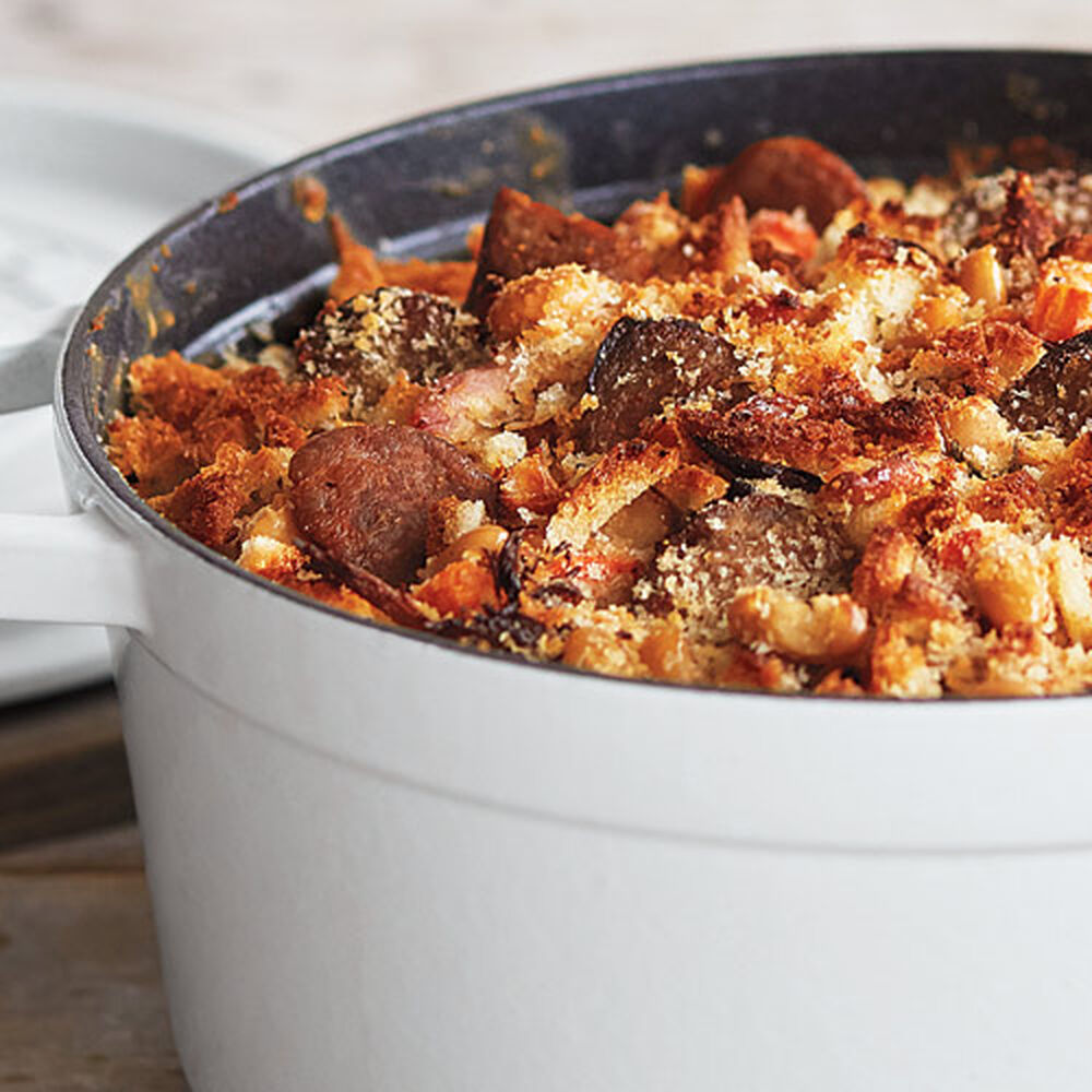 White Bean, Sausage, Duck Confit Casserole (Cassoulet) Recipe Sur La