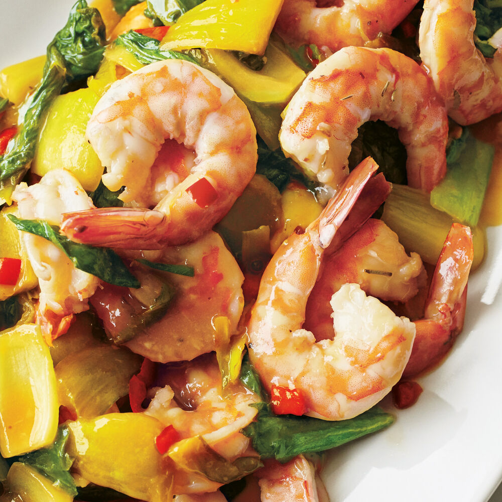 Stir Fried Bok Choy With Shrimp And Oyster Sauce Recipe Sur La Table