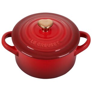 Le Creuset Petite Cocotte with Heart Knob, 8 oz.