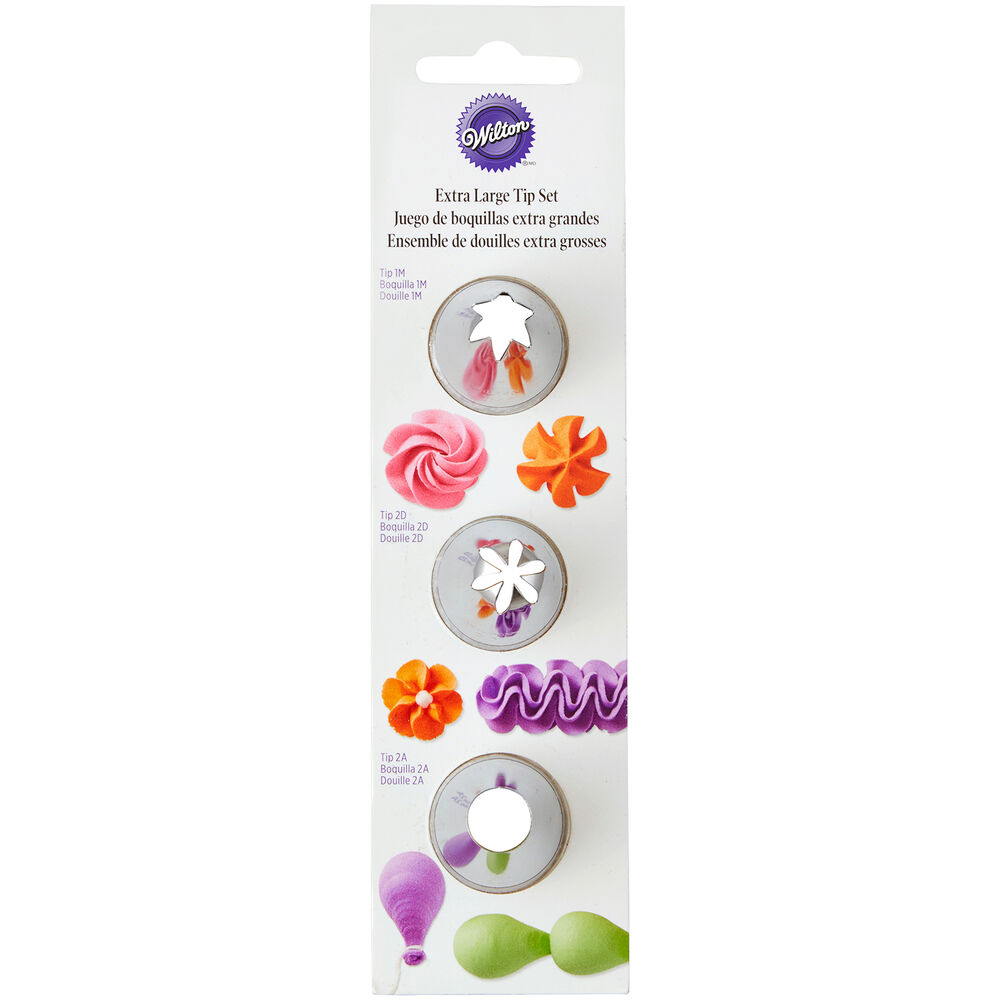 Wilton Extra Large Tips Set Of 3 Sur La Table