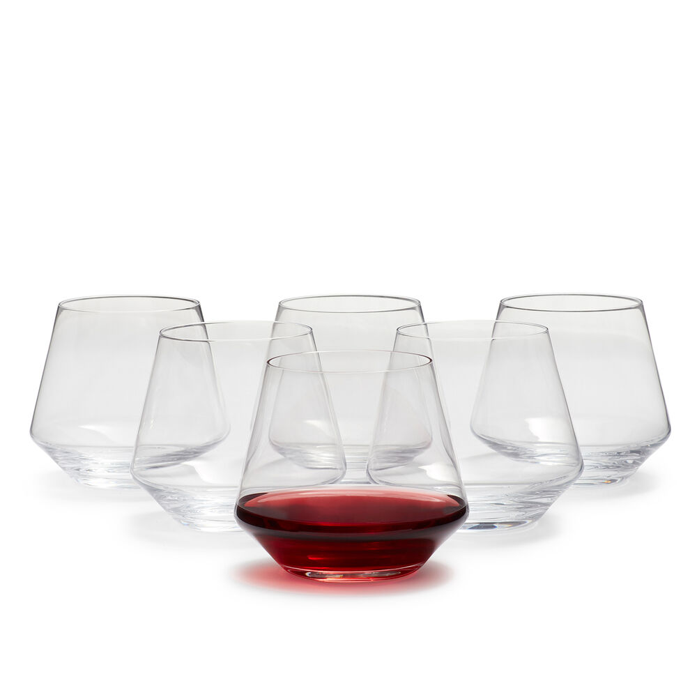 Schott Zwiesel Pure Stemless Red Wine Glasses Sur La Table