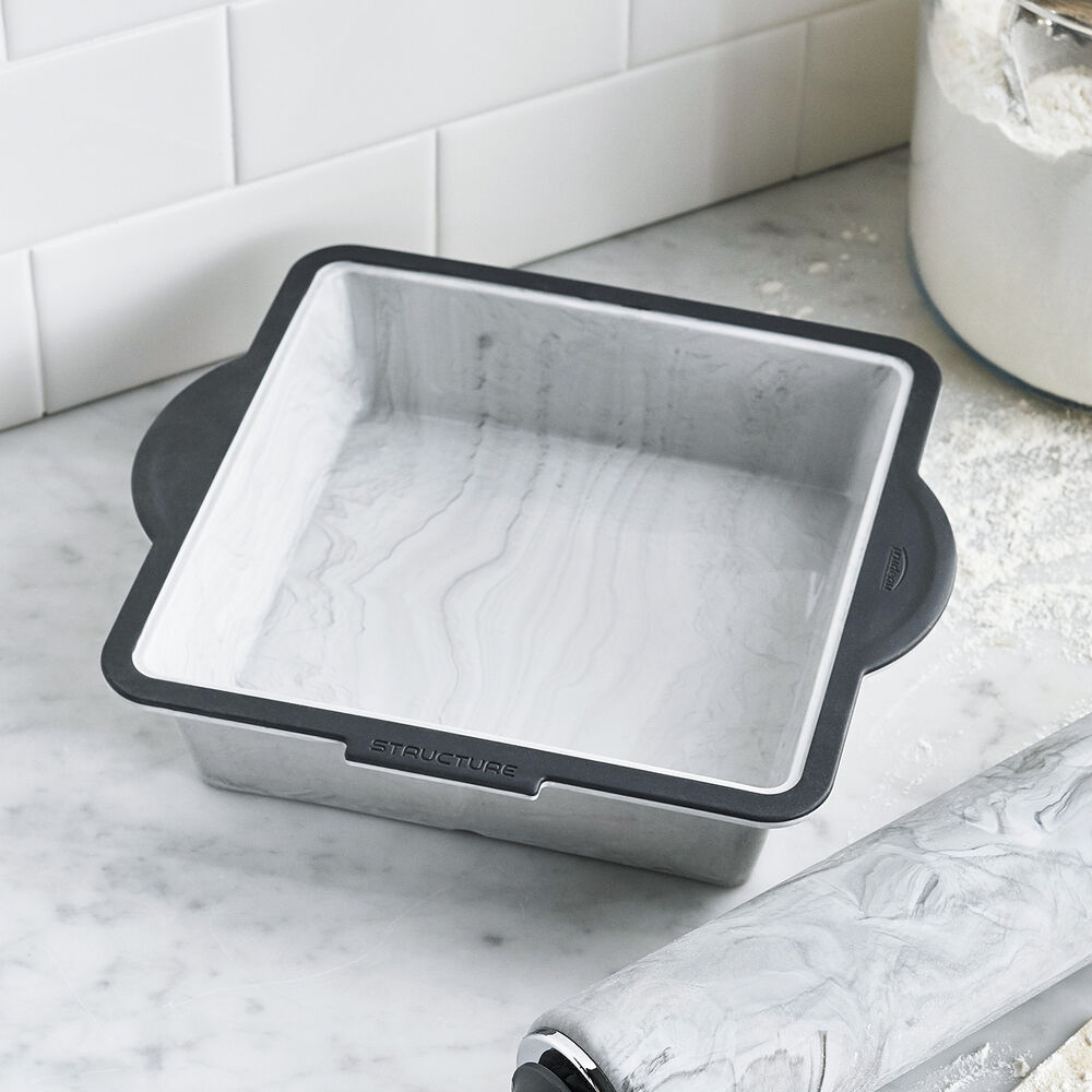 Trudeau Structure Silicone Pro Square Cake Pan 8 X 8 Sur La Table