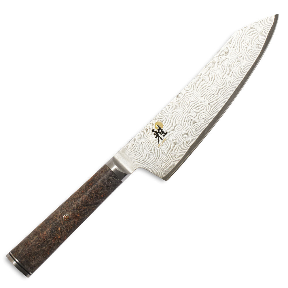 Miyabi Black Rocking Santoku Knife, 7" Sur La Table