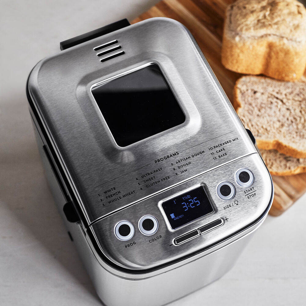 Cuisinart Compact Automatic Bread Maker Sur La Table Roll in to 3 12 inch pizza bases. cuisinart compact automatic bread maker