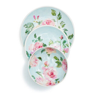 Rose Nuage Melamine Dinnerware, Set of 12