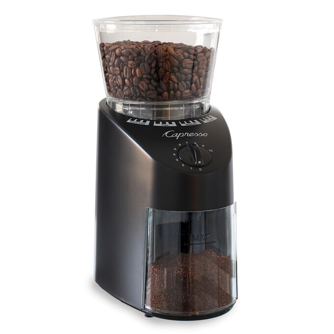 Capresso Infinity Burr Grinder Black Sur La Table