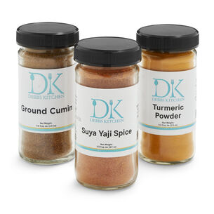 Debbs Kitchen Suya Yaji, Cumin and Turmeric Spice Set