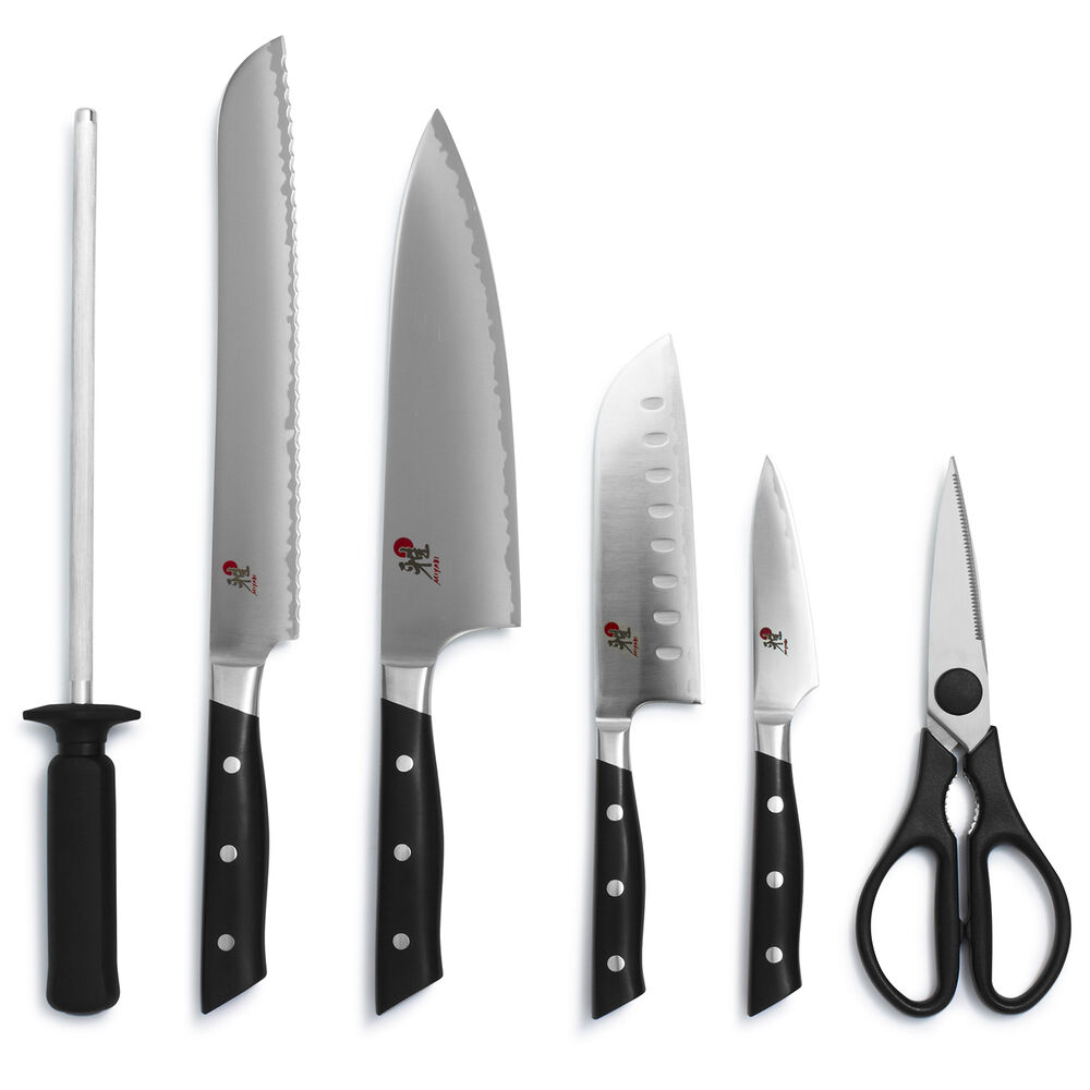 Miyabi Evolution 7Piece Knife Block Set Sur La Table