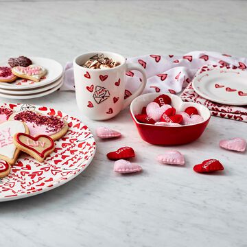Sur La Table Valentine’s Heart Shaped Candy Bowl