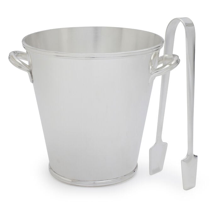 Cambridge Collection Ice Bucket and Tong Set
