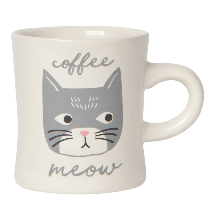 Cat&#8217;s Meow Diner Mug, 12 oz.