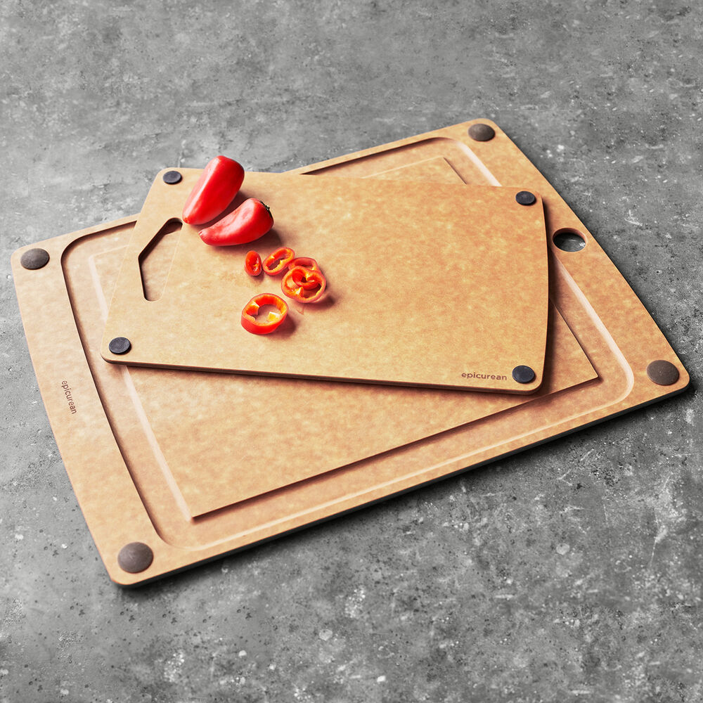 Epicurean 17 5 X 13 Nonslip Groove Cutting Board With Bonus 13 X 8 5 Board Sur La Table