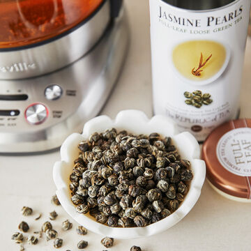 The Republic of Tea Jasmine Pearls Full Leaf Loose Tea, 3 oz.
