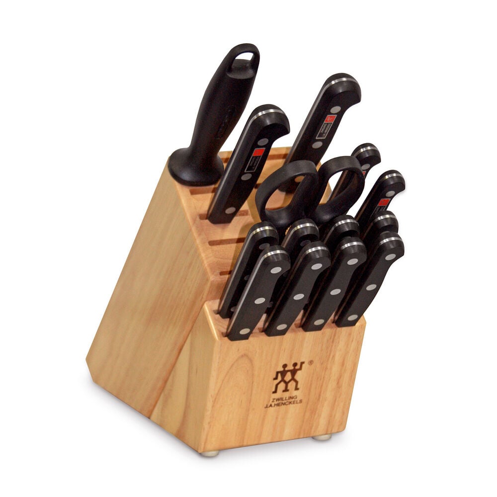 Zwilling J.A Henckels Twin Gourmet 15Piece Knife Block Set Sur La Table