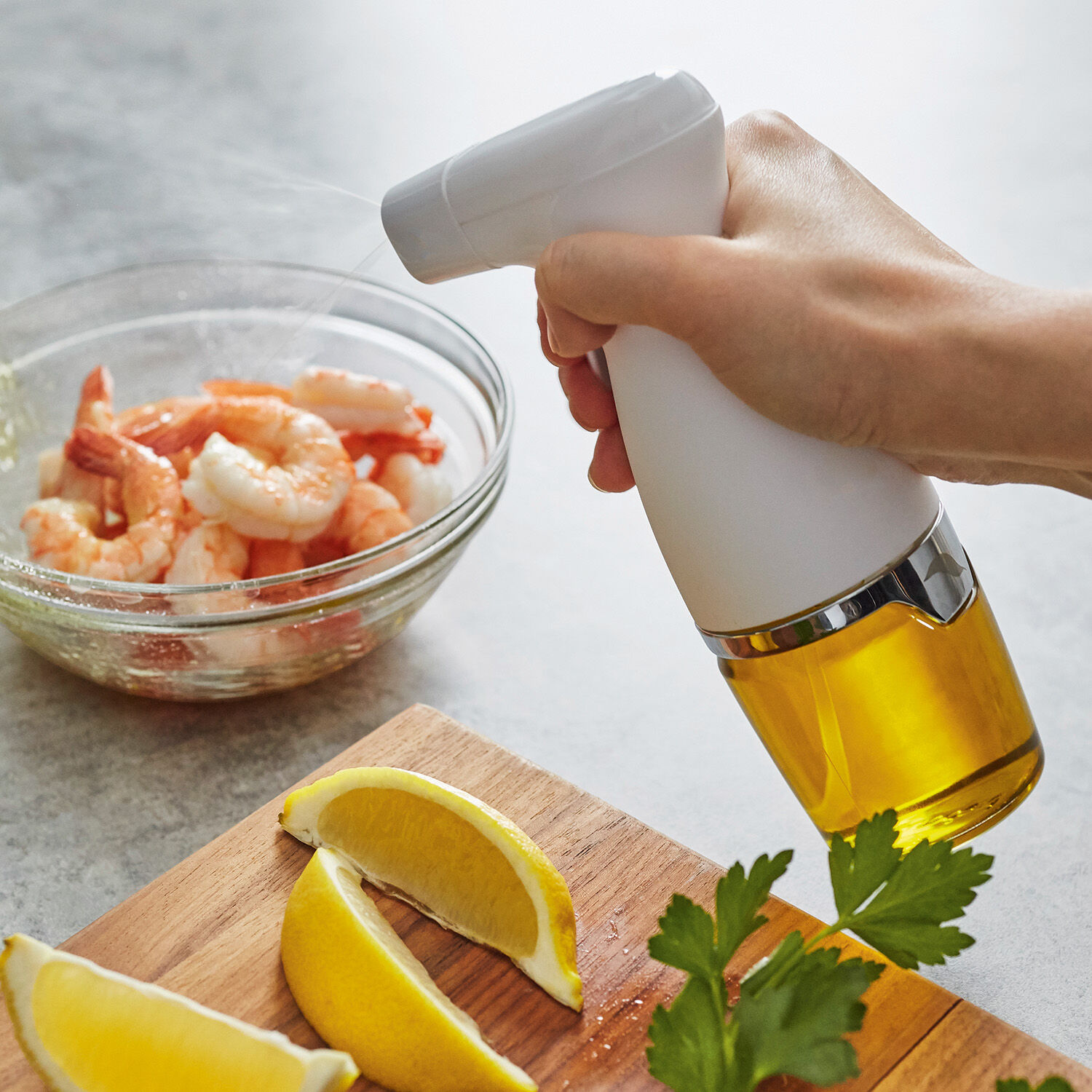 2016 FOR KITCHEN AND GRILL SIMPLY MIST GLASS HEALTHY EATING TRIGGER OIL SPRAYER
