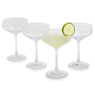 Crafthouse by Fortessa Cocktail Coupe Glasses, Set of 4