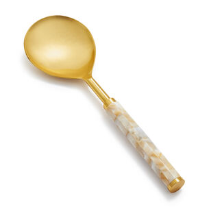Mother-of-Pearl Serving Spoon