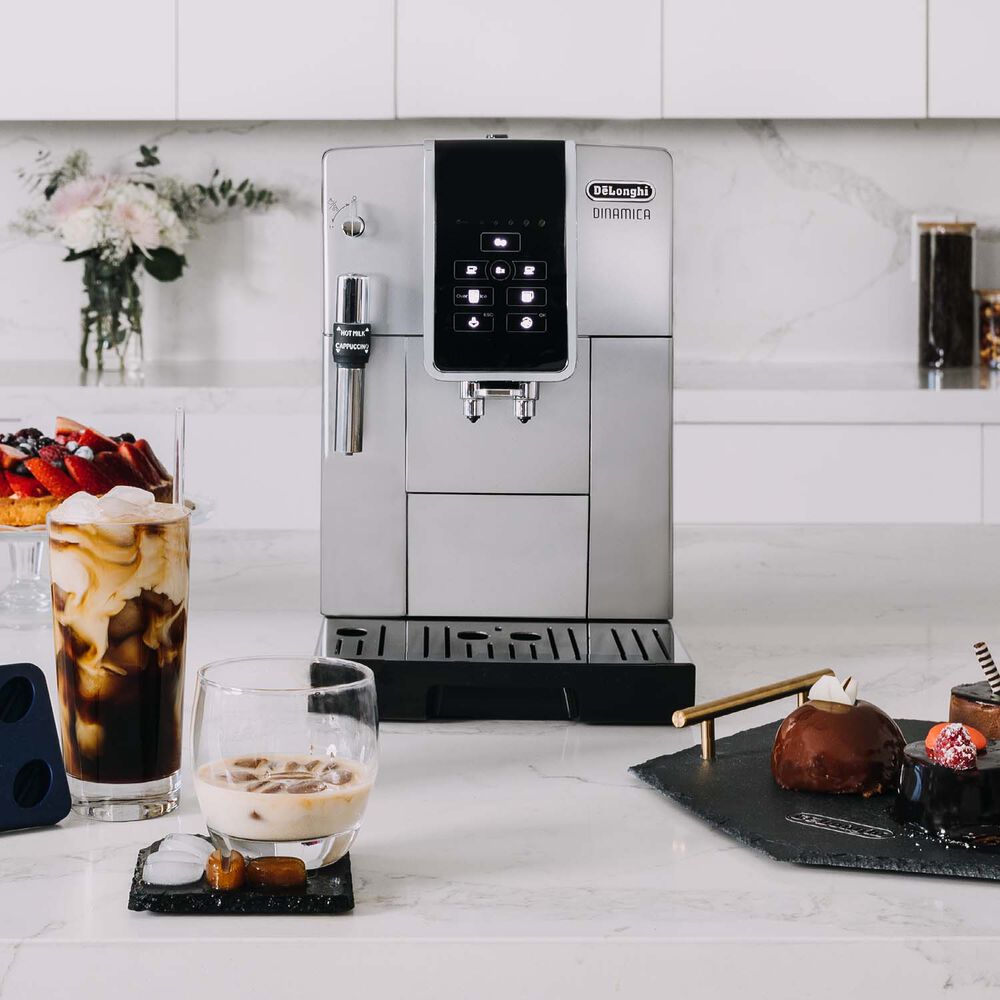 de longhi dinamica truebrew over ice fully automatic espresso machine