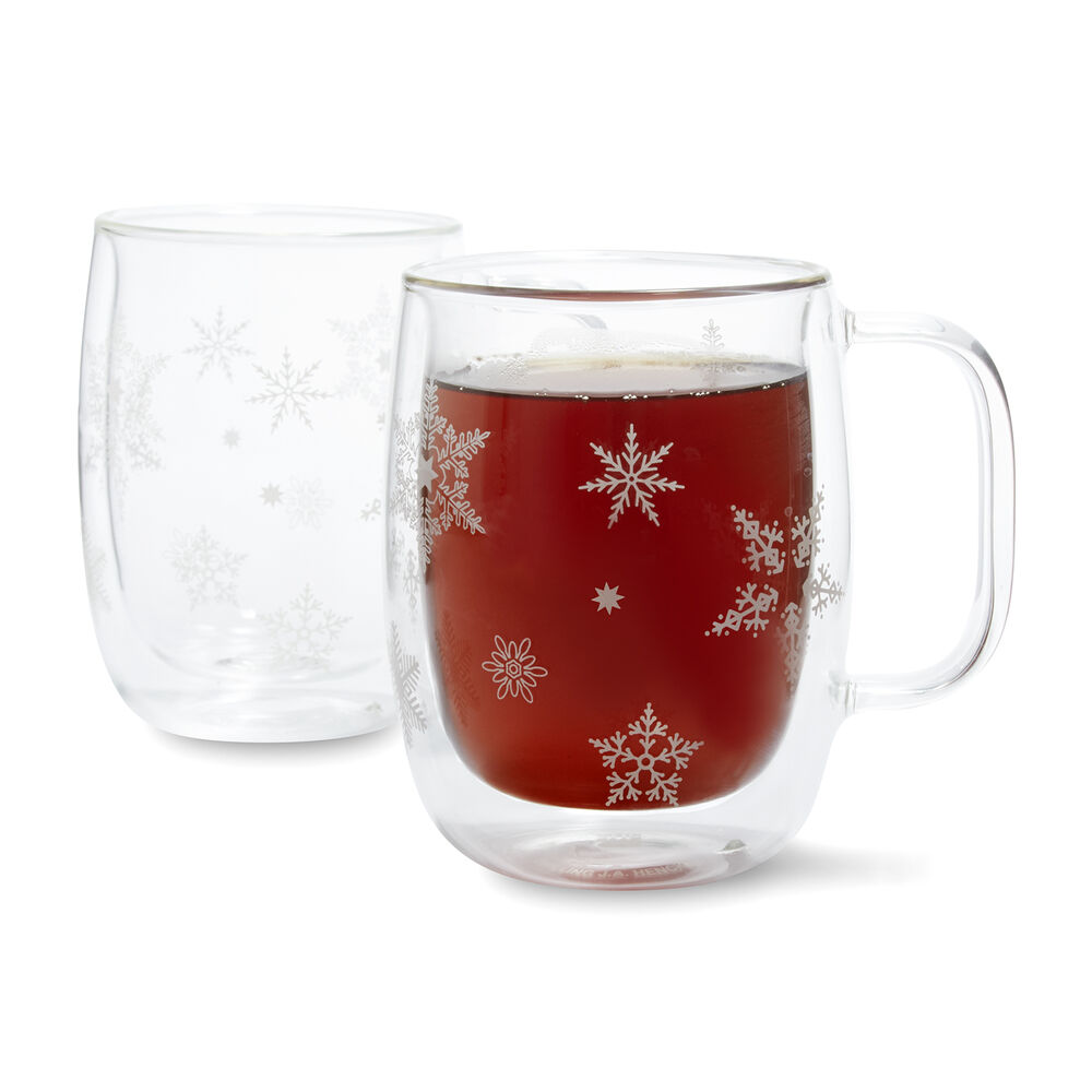 Zwilling J.A. Henckels Sorrento DoubleWall Snowflake Coffee Glasses