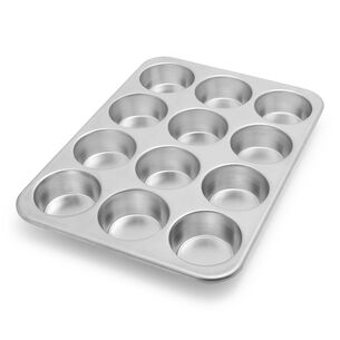 Nordic Ware Naturals Muffin Pan, 12 Cavity