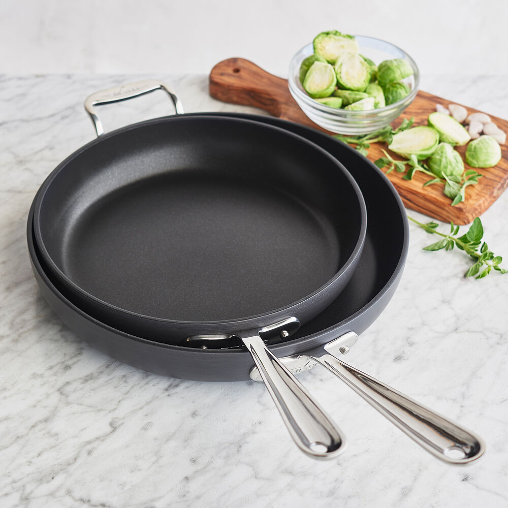 AllClad HA1 Nonstick Skillets, 10" & 12" Set Sur La Table