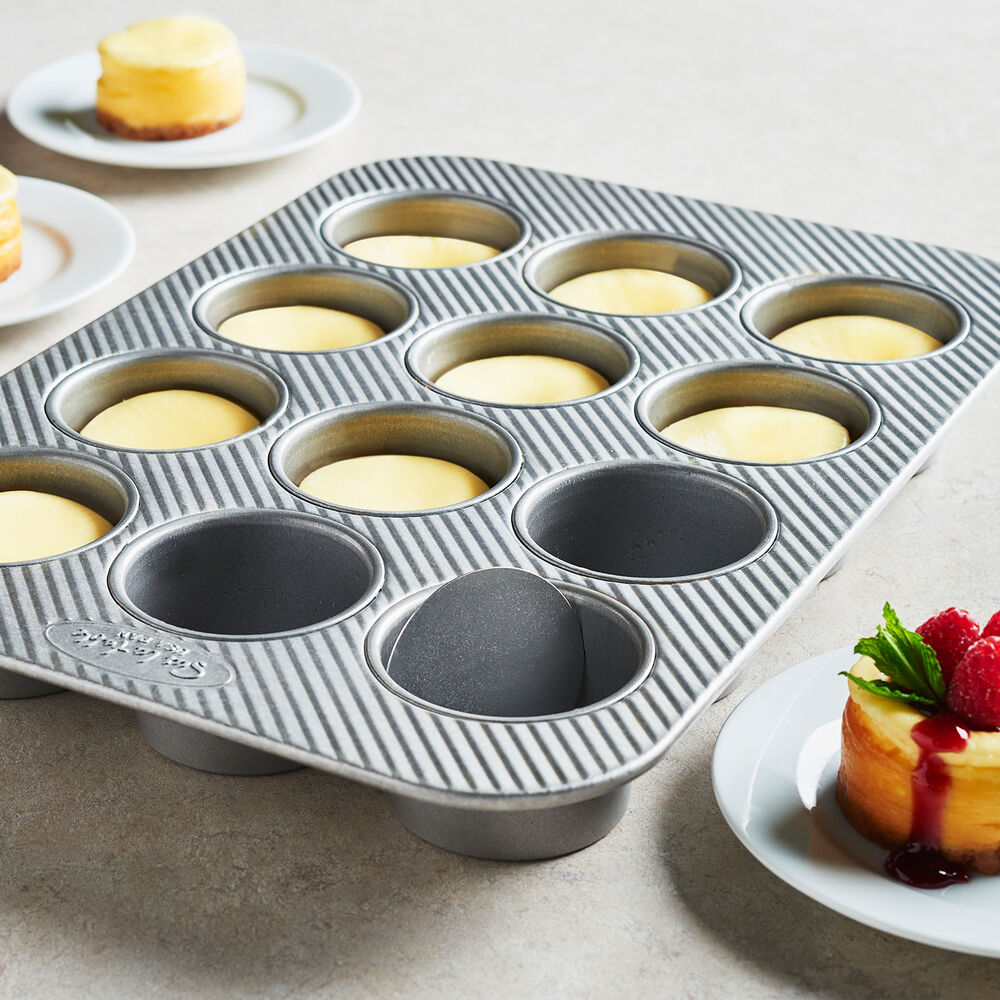 Sur La Table Platinum Professional Mini Cheesecake Pan, 12 Cavity Sur