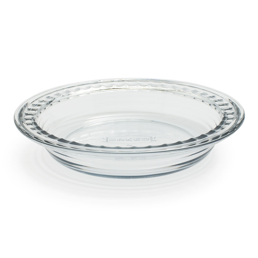 Baked by FireKing Fluted Glass Pie Dish Sur La Table